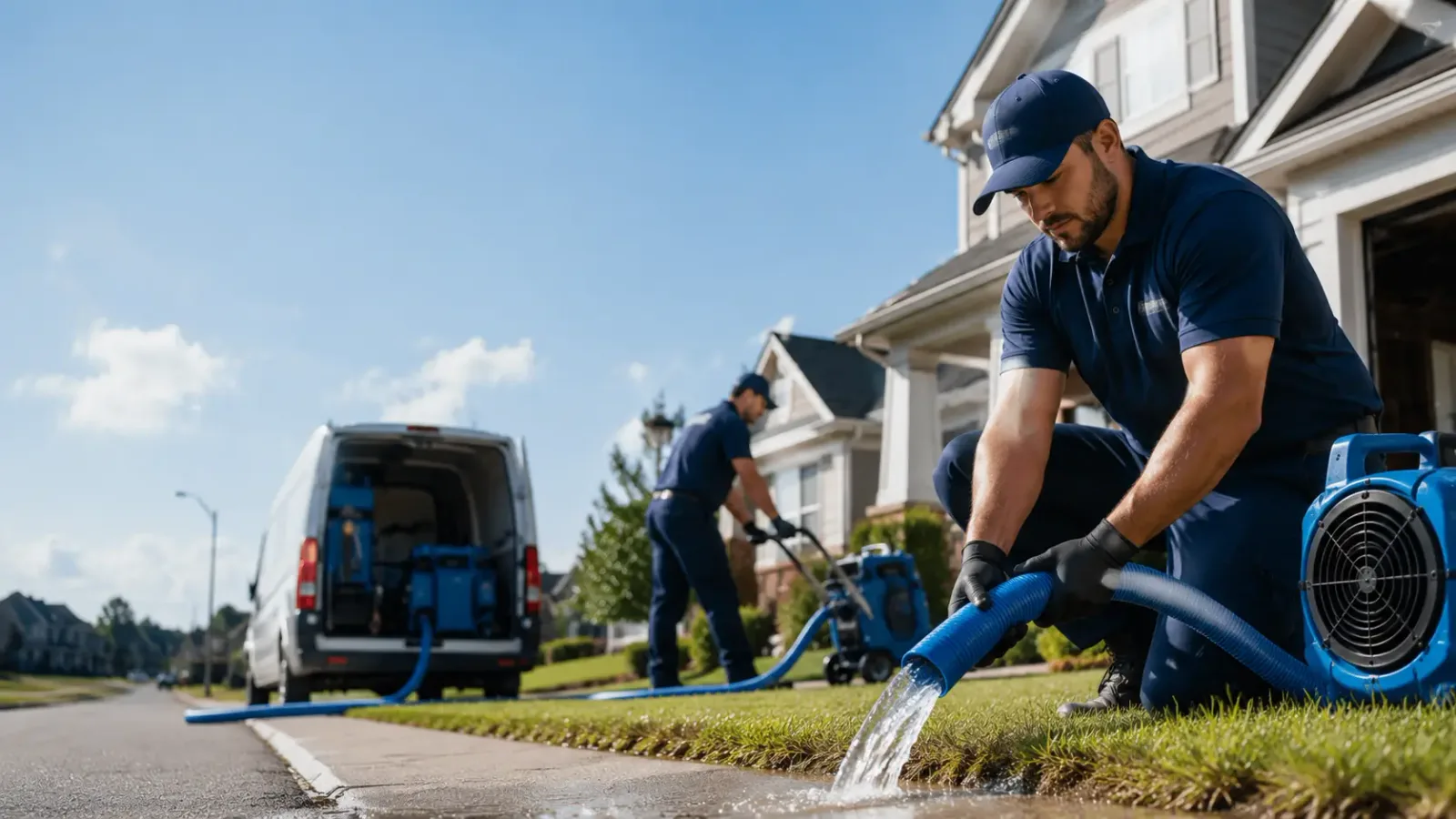 Flood Damage Restoration in Deweese, NE